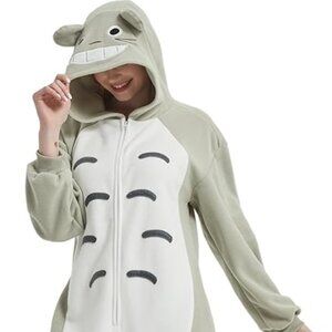 Totoro Fleece Onesie Halloween Costume Size Medium